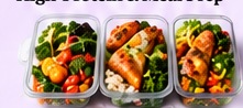 High-Protein & Meal Prep recipes